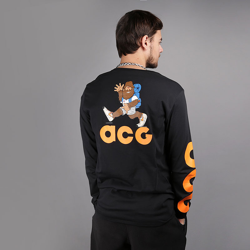   лонгслив Nike ACG Men's Long-Sleeve T-Shirt AQ3953-010 - цена, описание, фото 3